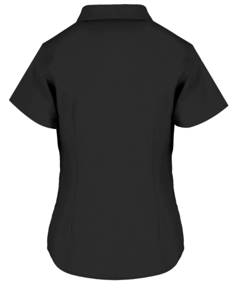 Blusa de Gabardina Manga Corta