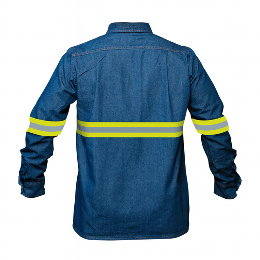 Camisola de Mezclilla con Reflejantes