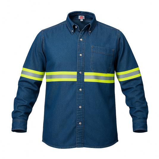 Camisola de Mezclilla con Reflejantes