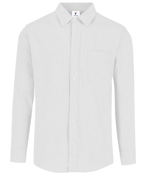 Camisa Oxford Manga Larga