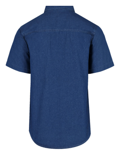 Camisa de Mezclilla Manga Corta