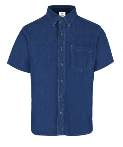 Camisa de Mezclilla Manga Corta