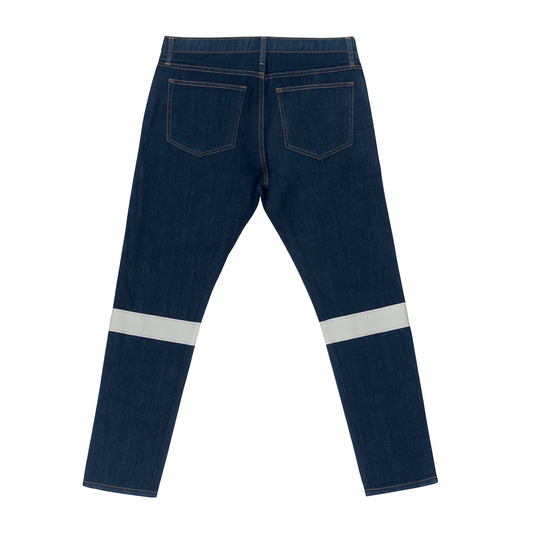 Pantalón de Mezclilla 14oz con reflejantes
