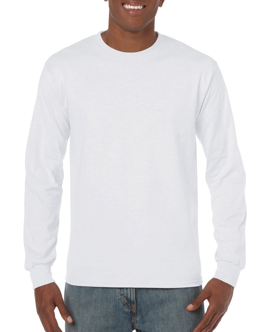 Playera Adulto Manga Larga Cuello Redondo