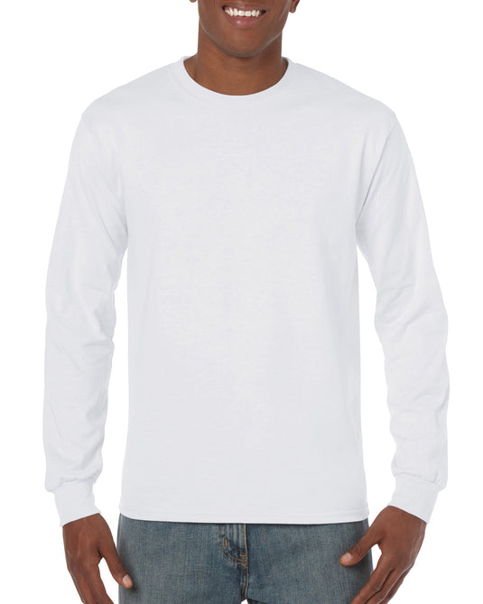 Playera Adulto Manga Larga Cuello Redondo