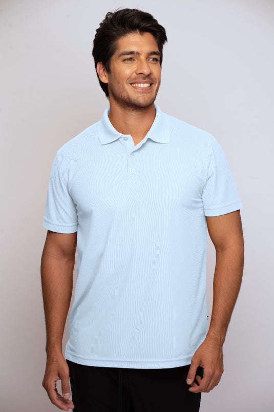 Playera tipo Polo Dryfit Manga Corta Colores Claros