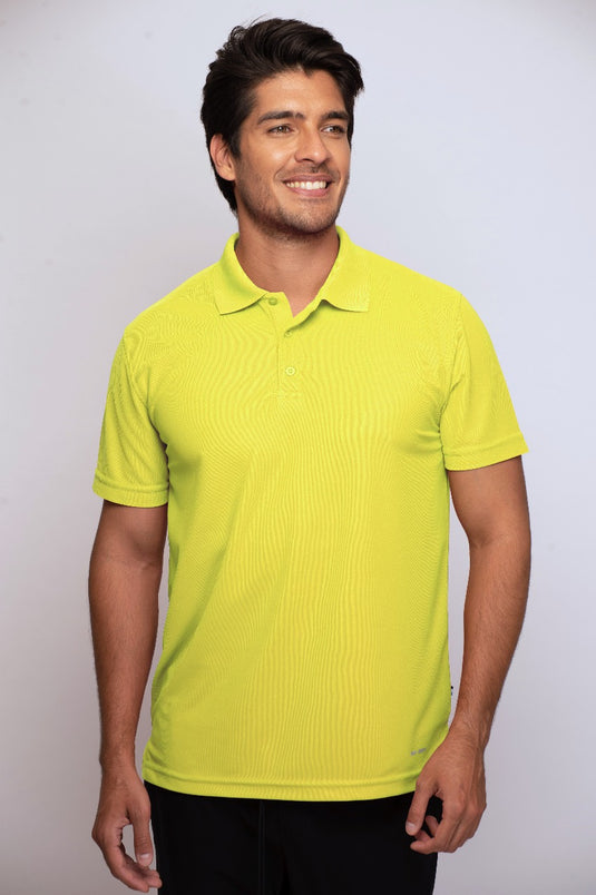 Playera tipo Polo Dryfit Manga Corta Colores Claros
