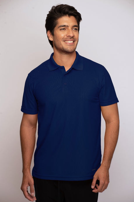 Playera tipo Polo Dryfit Manga Corta Colores Oscuros